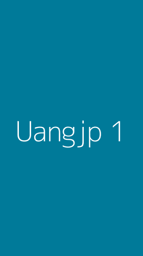 Tampilan Antarmuka Aplikasi Uangjp - 1