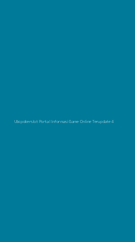 Tampilan Antarmuka Aplikasi Ubcpokerslot Portal Informasi Game Online Terupdate - 4