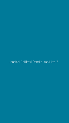 Tampilan Antarmuka Aplikasi Ubud4d Aplikasi Pendidikan Lite - 3