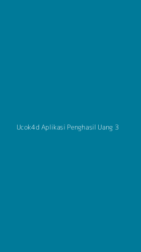 Tampilan Antarmuka Aplikasi Ucok4d Aplikasi Penghasil Uang - 3