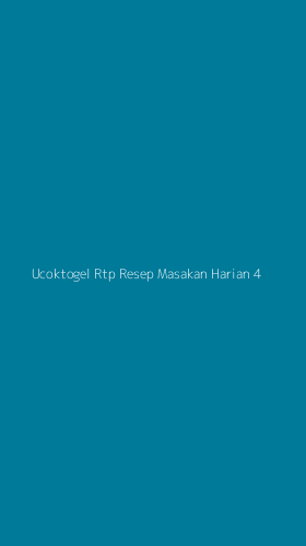 Tampilan Antarmuka Aplikasi Ucoktogel Rtp Resep Masakan Harian - 4