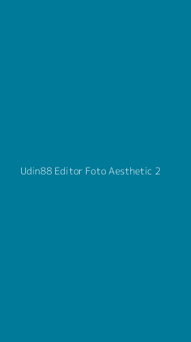 Tampilan Antarmuka Aplikasi Udin88 Editor Foto Aesthetic - 2
