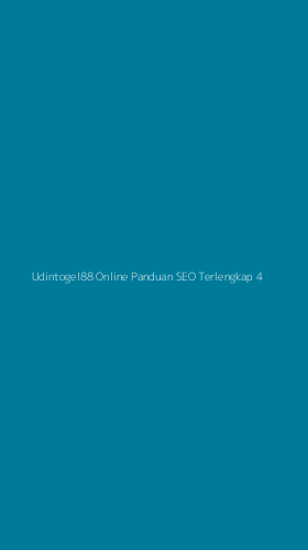 Tampilan Antarmuka Aplikasi Udintogel88 Online Panduan Seo Terlengkap - 4