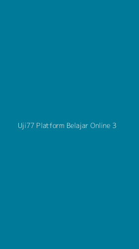 Tampilan Antarmuka Aplikasi Uji77 Platform Belajar Online - 3