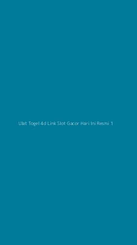 Tampilan Antarmuka Aplikasi Ulat Togel 4d Link Slot Gacor Hari Ini Resmi - 1