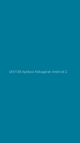 Tampilan Antarmuka Aplikasi Ulti138 Aplikasi Kebugaran Android - 2