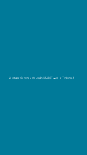 Tampilan Antarmuka Aplikasi Ultimate Gaming Link Login Sbobet Mobile Terbaru - 3