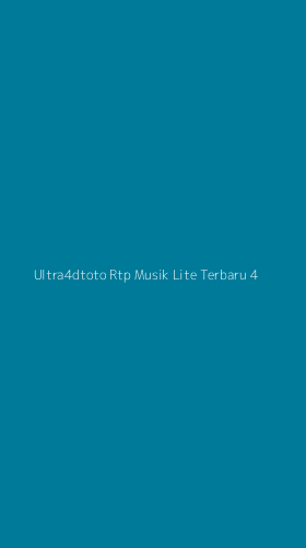 Tampilan Antarmuka Aplikasi Ultra4dtoto Rtp Musik Lite Terbaru - 4