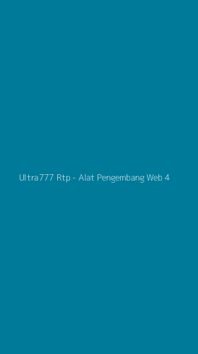 Tampilan Antarmuka Aplikasi Ultra777 Rtp - Alat Pengembang Web - 4