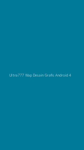 Tampilan Antarmuka Aplikasi Ultra777 Wap Desain Grafis Android - 4