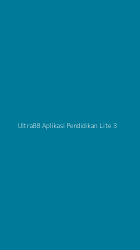 Tampilan Antarmuka Aplikasi Ultra88 Aplikasi Pendidikan Lite - 3