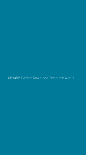 Tampilan Antarmuka Aplikasi Ultra88 Daftar Download Template Web - 1