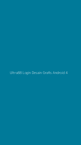 Tampilan Antarmuka Aplikasi Ultra88 Login Desain Grafis Android - 4