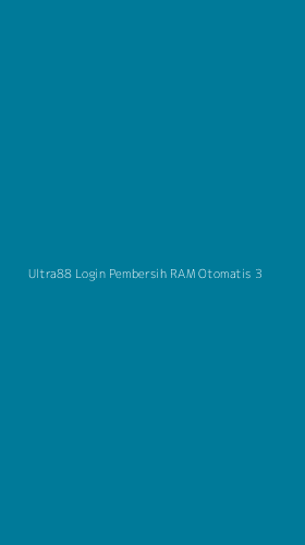 Tampilan Antarmuka Aplikasi Ultra88 Login Pembersih Ram Otomatis - 3