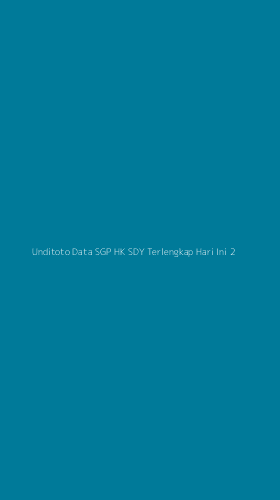 Tampilan Antarmuka Aplikasi Unditoto Data Sgp Hk Sdy Terlengkap Hari Ini - 2
