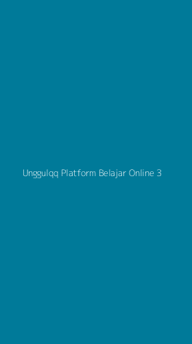 Tampilan Antarmuka Aplikasi Unggulqq Platform Belajar Online - 3