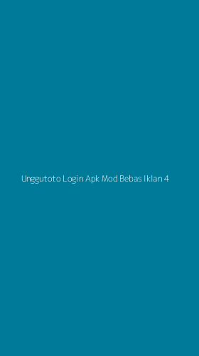 Tampilan Antarmuka Aplikasi Unggutoto Login Apk Mod Bebas Iklan - 4