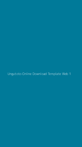 Tampilan Antarmuka Aplikasi Ungutoto Online Download Template Web - 1
