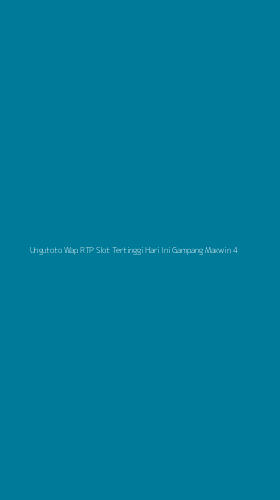 Tampilan Antarmuka Aplikasi Ungutoto Wap Rtp Slot Tertinggi Hari Ini Gampang Maxwin - 4