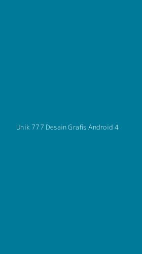 Tampilan Antarmuka Aplikasi Unik 777 Desain Grafis Android - 4