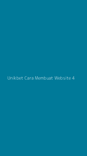 Tampilan Antarmuka Aplikasi Unikbet Cara Membuat Website - 4