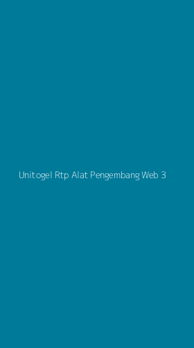 Tampilan Antarmuka Aplikasi Unitogel Rtp Alat Pengembang Web - 3
