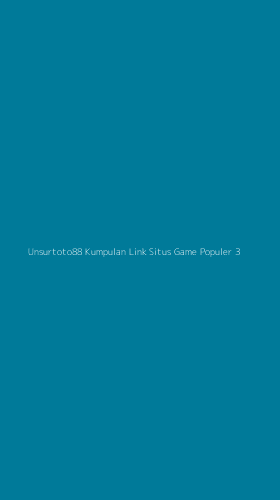 Tampilan Antarmuka Aplikasi Unsurtoto88 Kumpulan Link Situs Game Populer - 3