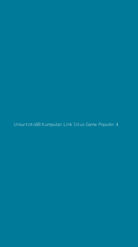 Tampilan Antarmuka Aplikasi Unsurtoto88 Kumpulan Link Situs Game Populer - 4
