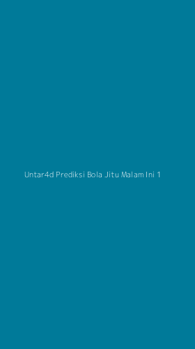 Tampilan Antarmuka Aplikasi Untar4d Prediksi Bola Jitu Malam Ini - 1