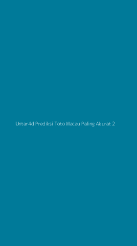 Tampilan Antarmuka Aplikasi Untar4d Prediksi Toto Macau Paling Akurat - 2