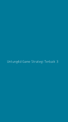Tampilan Antarmuka Aplikasi Untung4d Game Strategi Terbaik - 3