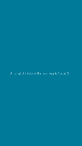 Tampilan Antarmuka Aplikasi Untunghoki Belajar Bahasa Inggris Cepat - 3