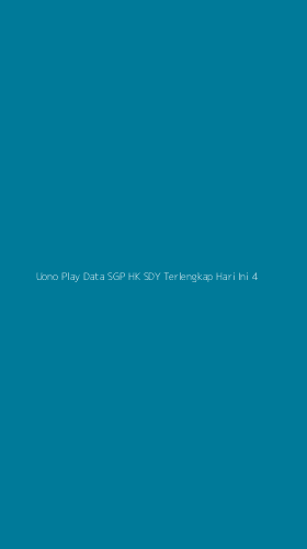 Tampilan Antarmuka Aplikasi Uono Play Data Sgp Hk Sdy Terlengkap Hari Ini - 4