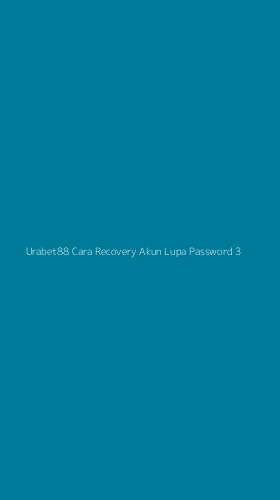 Tampilan Antarmuka Aplikasi Urabet88 Cara Recovery Akun Lupa Password - 3
