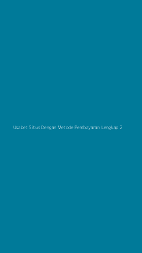 Tampilan Antarmuka Aplikasi Usabet Situs Dengan Metode Pembayaran Lengkap - 2