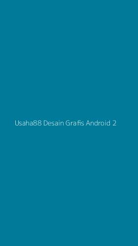 Tampilan Antarmuka Aplikasi Usaha88 Desain Grafis Android - 2
