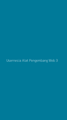 Tampilan Antarmuka Aplikasi Usernesia Alat Pengembang Web - 3