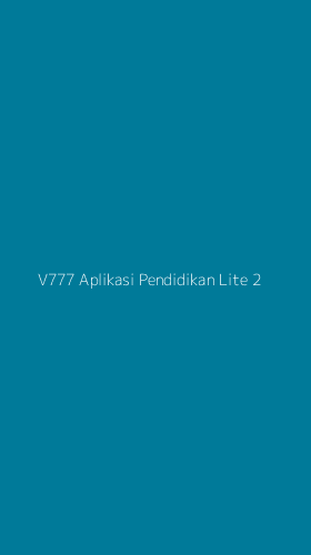 Tampilan Antarmuka Aplikasi V777 Aplikasi Pendidikan Lite - 2