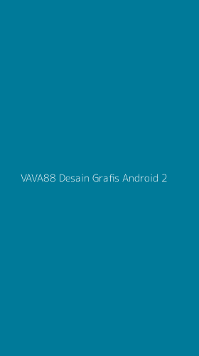 Tampilan Antarmuka Aplikasi Vava88 Desain Grafis Android - 2