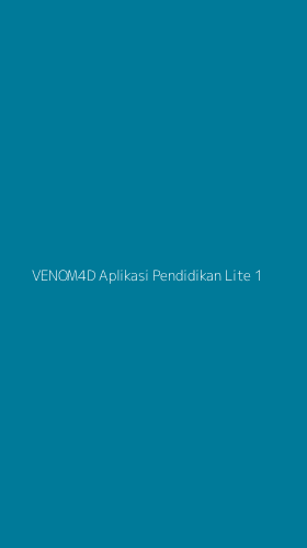 Tampilan Antarmuka Aplikasi Venom4d Aplikasi Pendidikan Lite - 1