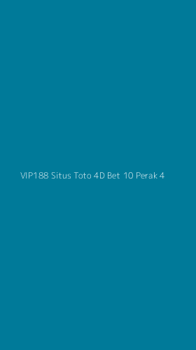 Tampilan Antarmuka Aplikasi Vip188 Situs Toto 4d Bet 10 Perak - 4