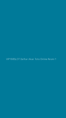 Tampilan Antarmuka Aplikasi Vip188slot Daftar Akun Toto Online Resmi - 1