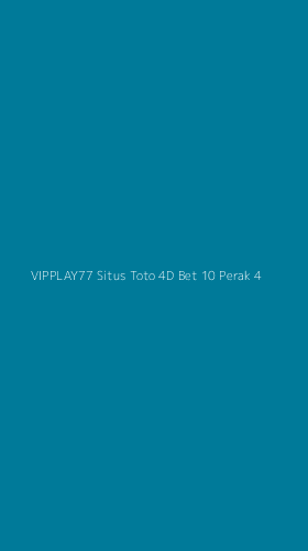 Tampilan Antarmuka Aplikasi Vipplay77 Situs Toto 4d Bet 10 Perak - 4