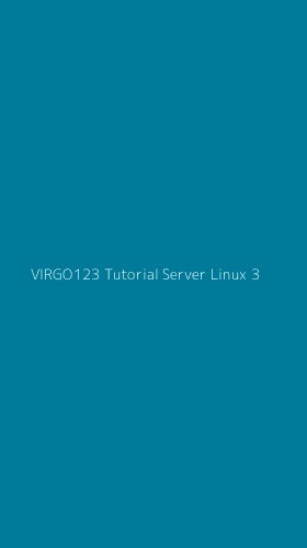 Tampilan Antarmuka Aplikasi Virgo123 Tutorial Server Linux - 3