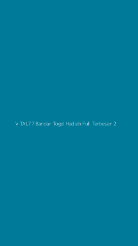 Tampilan Antarmuka Aplikasi Vital77 Bandar Togel Hadiah Full Terbesar - 2