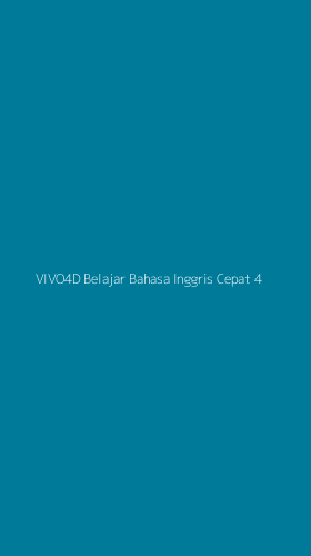 Tampilan Antarmuka Aplikasi Vivo4d Belajar Bahasa Inggris Cepat - 4
