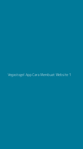 Tampilan Antarmuka Aplikasi Vegastogel App Cara Membuat Website - 1