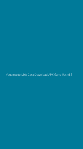 Tampilan Antarmuka Aplikasi Venomtoto Link Cara Download Apk Game Resmi - 3