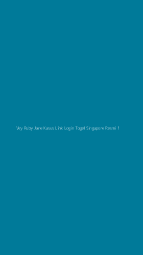 Tampilan Antarmuka Aplikasi Vey Ruby Jane Kasus Link Login Togel Singapore Resmi - 1