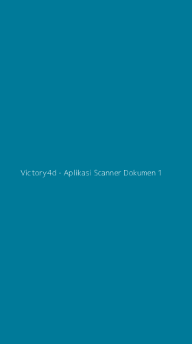 Tampilan Antarmuka Aplikasi Victory4d - Aplikasi Scanner Dokumen - 1